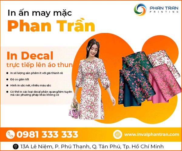 CÔNG TY TNHH IN ẤN MAY MặC PHAN TRầN