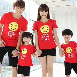 Đồng phục áo thun gia đình