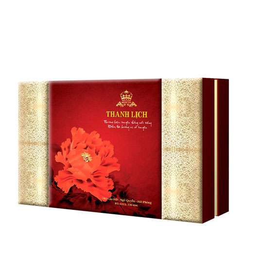 Hộp 6 Bánh Mẫu Đơn Kim Vàng