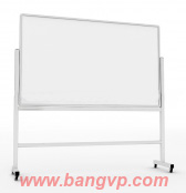 Bảng trắng viết bút dạ khung phào có chân di động