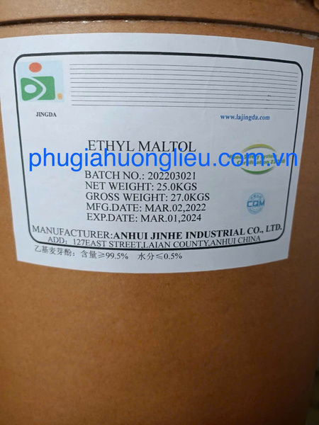 Chất tạo hương Ethyl Maltol