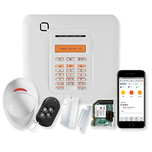 Hệ thống báo động không dây Visonic-Power-Master-10-PG2