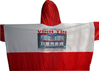 áo mưa quảng cáo