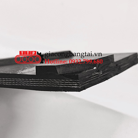 Băng tải cao su gân V - 8.5 ly