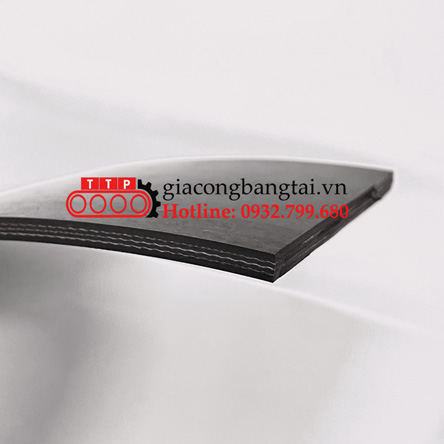 Băng tải cao su trơn 5 ly