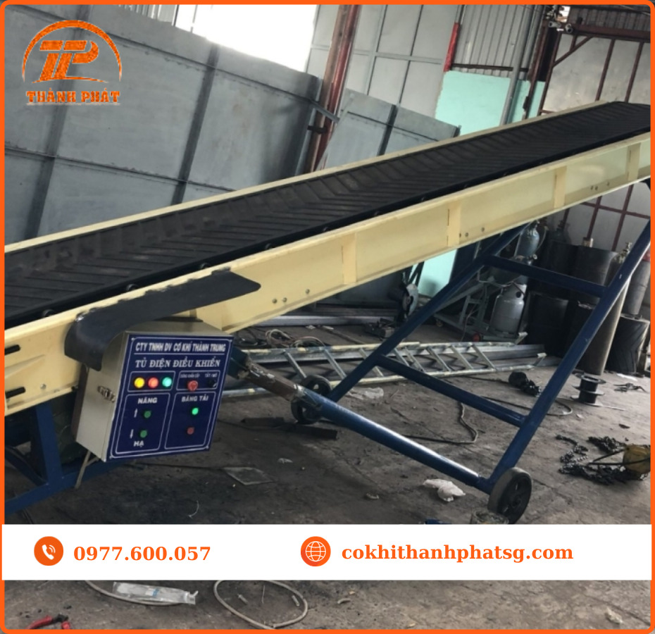 Băng tải nâng hạ mẫu 2