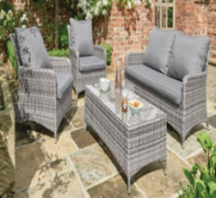 Bàn ghế nhựa giả mây