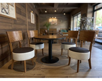 Bộ bàn cafe 4 ghế Cali gỗ ASH