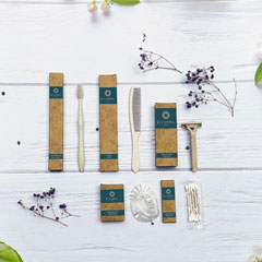 Bộ đồ dùng hộp giấy kraft