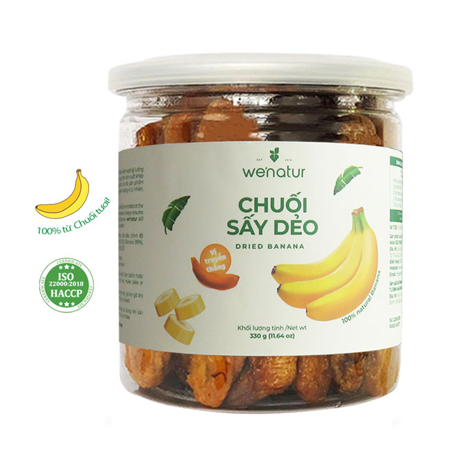 Chuối sấy dẻo 330g