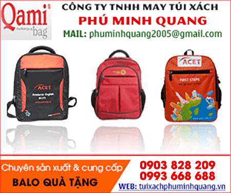 CÔNG TY TNHH MAY TÚI XÁCH PHÚ MINH QUANG -BALO QUảNG CÁO
