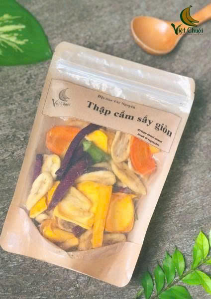 Hoa quả thập cẩm sấy giòn