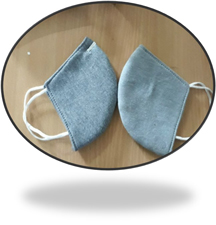 Khẩu trang KT5 xám