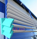 Lam nhôm chắn nắng hình thoi