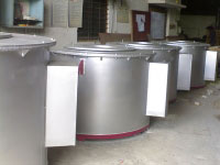 Lò nung nhôm nồi gas