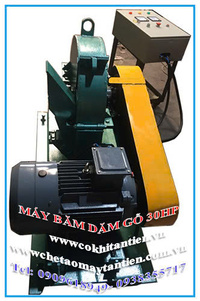 Máy băm dăm gỗ 30HP