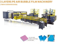 Máy cán màng xốp khí 3 lớp