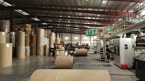 Máy sóng kho giấy