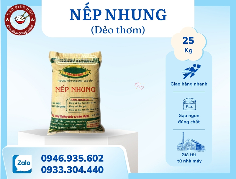 Gạo nếp nhung