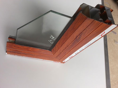 Nhôm PMA hệ cửa sổ mở hất và quay