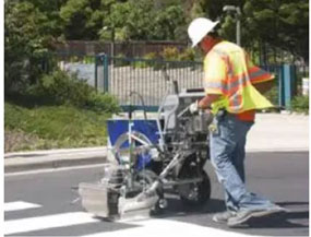 Sơn vạch kẻ đường