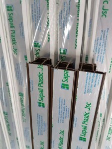 Thanh nhựa màu cafe