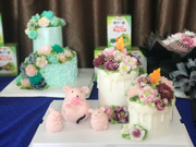 Bánh sinh nhật 4D nấu từ bột Agar