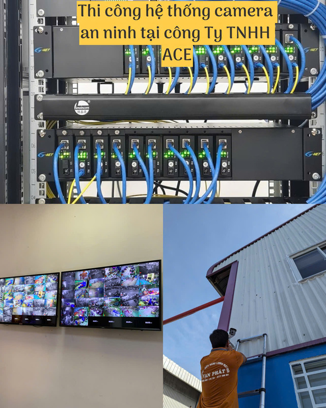 Thi công hệ thống Camera an ninh