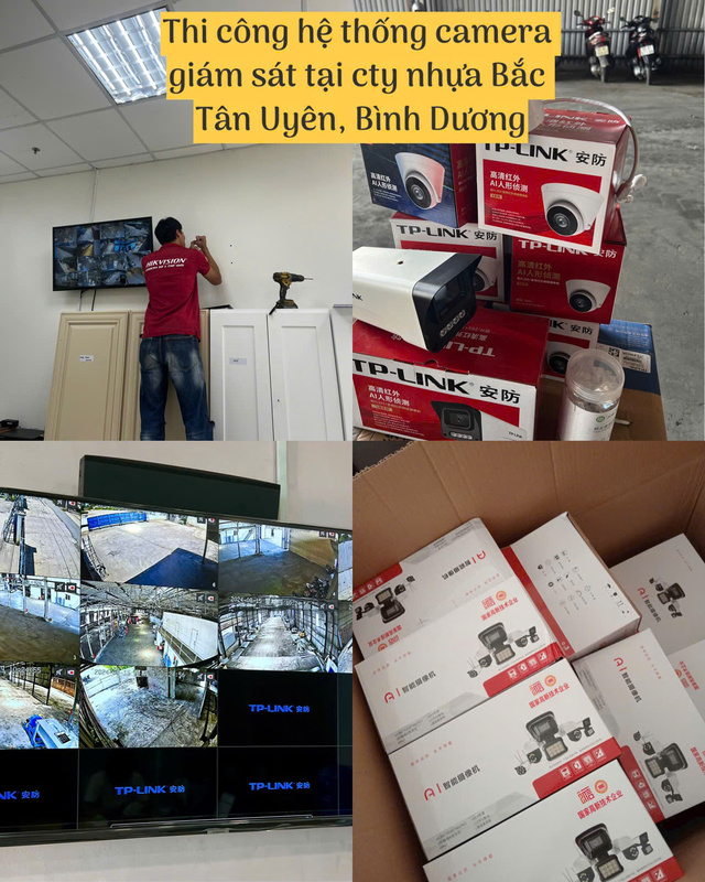 Thi công lắp đặt Camera giám sát