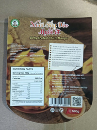 Xoài sấy dẻo muối ớt