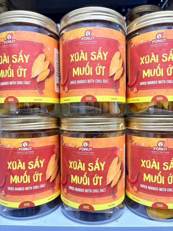 Xoài sấy mưới ớt